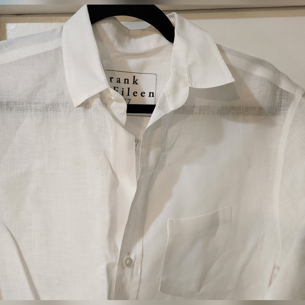 Women's Frank&Eileen Mary Shirtdress, Size M - Picture 6 of 16